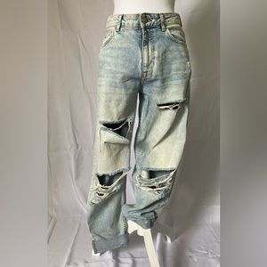 Bershka ripped jeans